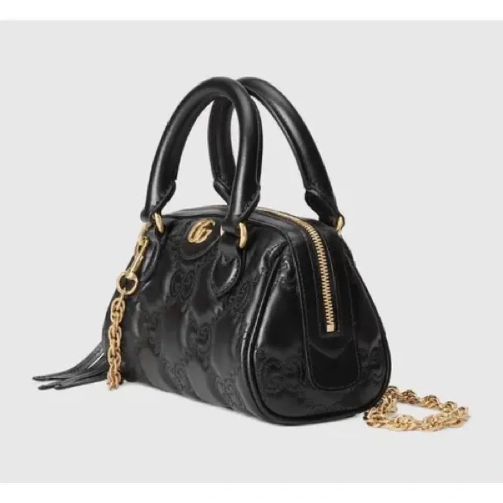 New Gucci Gg Matelasse Leather Handbag
